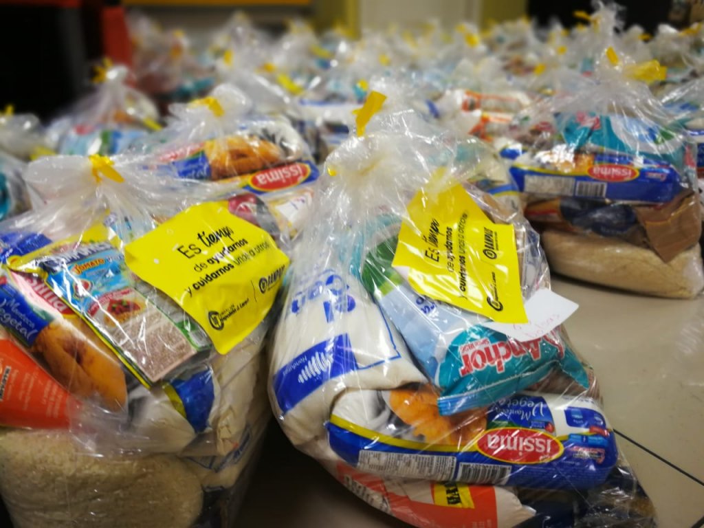 Entregamos donación de bolsas de alimentos para Tegucigalpa y San Pedro Sula 02